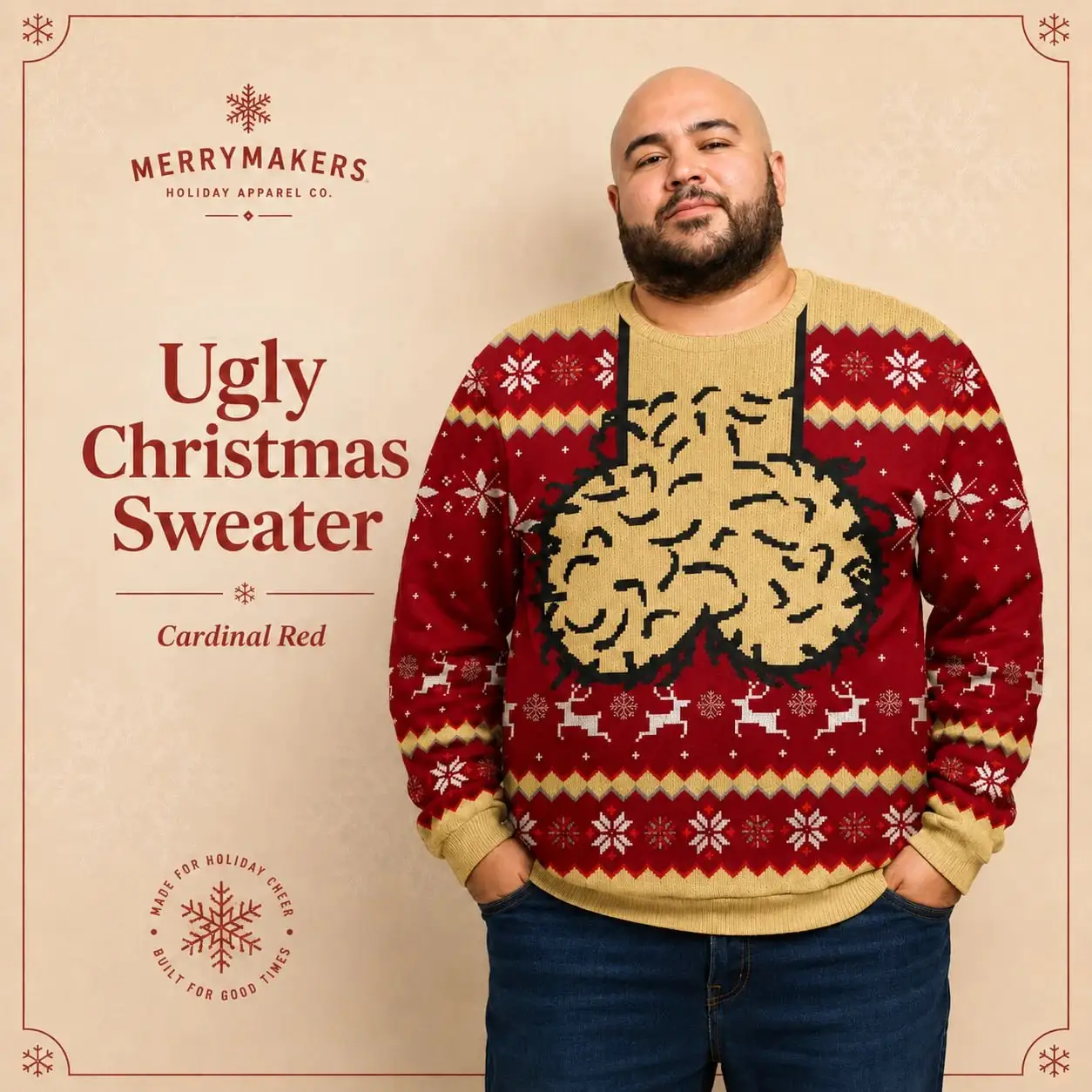 Hairy Xmas Sweater